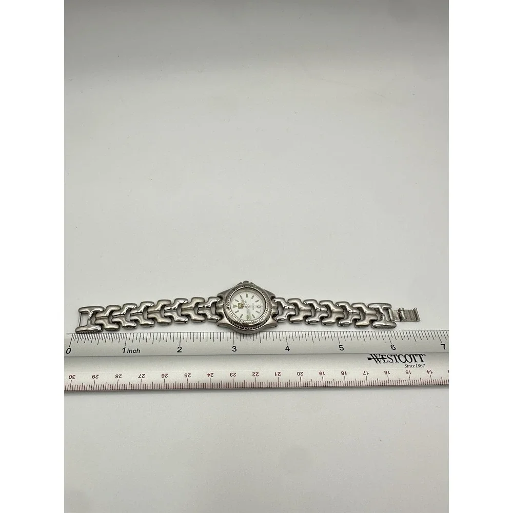 Vintage TAG Heuer Link Professional 200M Ladies Watch WT1412 - White Dial 28mm